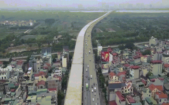 Cầu Vĩnh Tuy 2 sắp hoàn thành