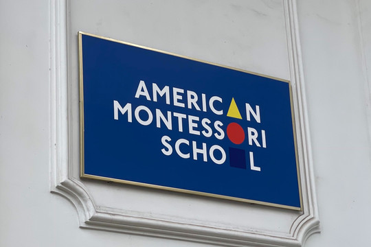 AMIS Trần Hữu Dực đã gỡ biển 'trường Montessori'