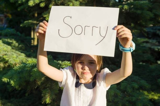6 bước để dạy con biết xin lỗi