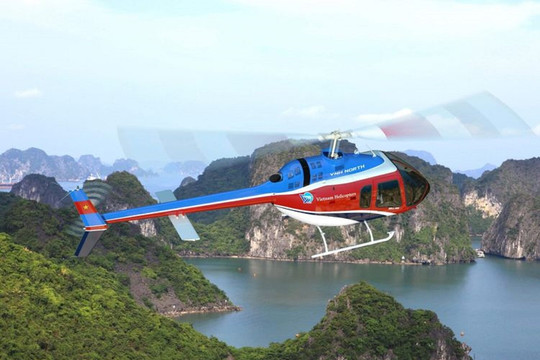 Tour du lịch trực thăng ngắm Vịnh Hạ Long giá bao nhiêu?