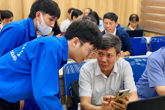 Tập huấn sử dụng phần mềm đánh giá công dân học tập