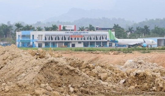 Điện Biên hoàn thành dự án mở rộng sân bay trước 1 tháng