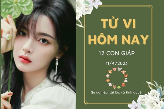 Tử vi hàng ngày hôm nay của 12 con giáp 11/4/2023