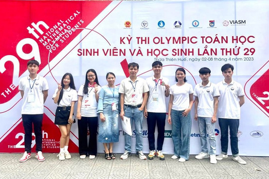 Sinh viên TNUT đoạt 4 giải thưởng thi Olympic Toán học