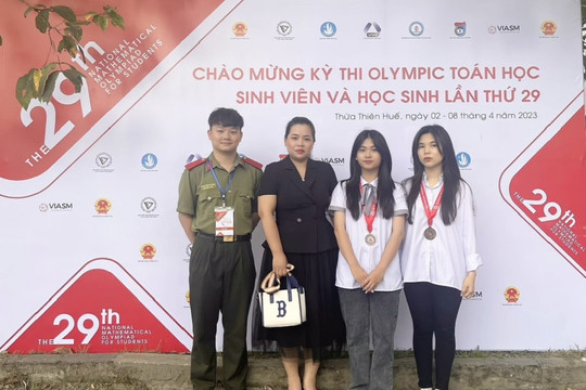 Học sinh Cao Bằng đoạt Huy chương Đồng cuộc thi Olympic Toán học