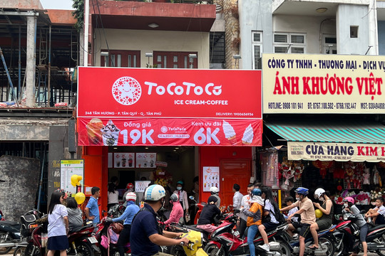 ToCoToCo Ice Cream – Coffee bán kem 10.000 đồng hút giới trẻ TPHCM