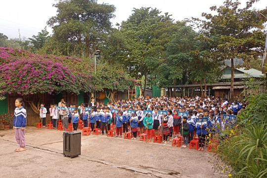 Trường Tiểu học Quảng Lâm: 'Ngôi nhà' thứ 2 của con em vùng cao