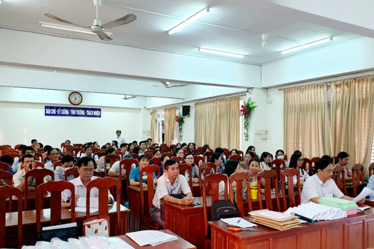 1.318 học sinh An Giang tham dự Kỳ thi học sinh giỏi cấp THPT