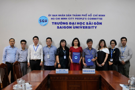Trường Đại học Sài Gòn hợp tác đào tạo chương trình ngoại ngữ
