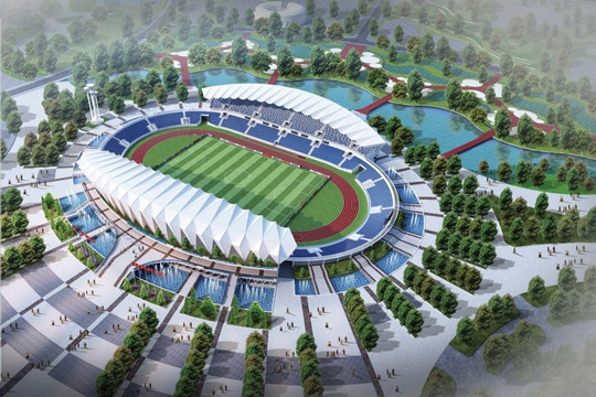 Sẽ xây 2 sân vận động lớn ở TP Thái Nguyên và huyện Đại Từ
