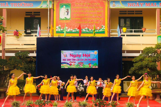 Lào Cai lần đầu tổ chức 'Ngày hội học sinh Tiểu học'