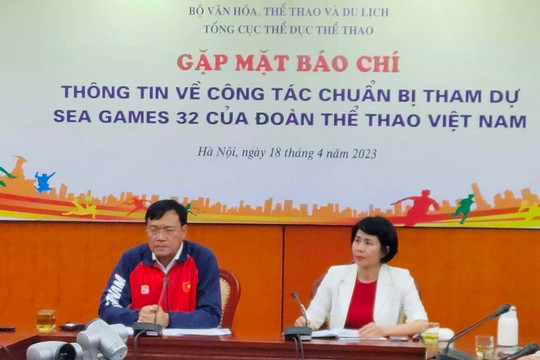 Đoàn thể thao Việt Nam tham dự SEA Games 32 với 1.003 thành viên