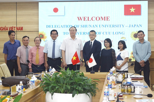Trường ĐH Cửu Long tăng cường hợp tác với Nhật Bản
