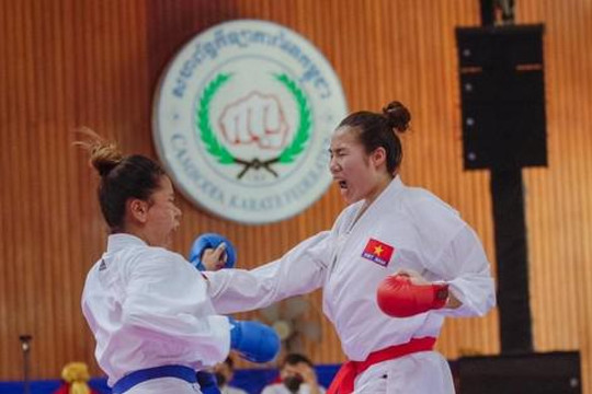 Đội tuyển karate Việt Nam treo thưởng 500 USD cho HCV SEA Games