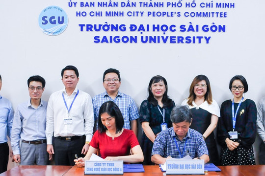Trường ĐH Sài Gòn hợp tác đào tạo ngoại ngữ IELTS và APTIS