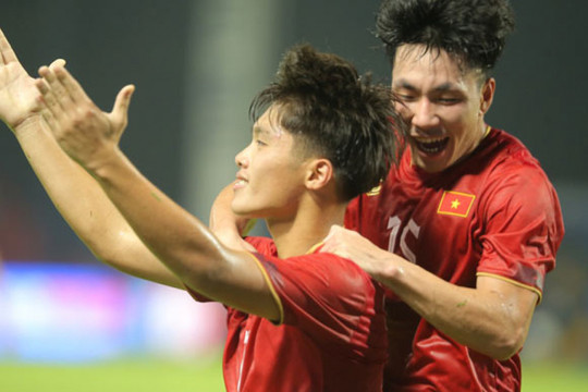 Trực tiếp bóng đá U22 Việt Nam - U22 Lào: Bàn thắng thứ 2 (SEA Games 32) (Hết giờ)