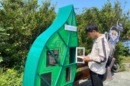 'Trạm đọc xanh' trên bán đảo Sơn Trà