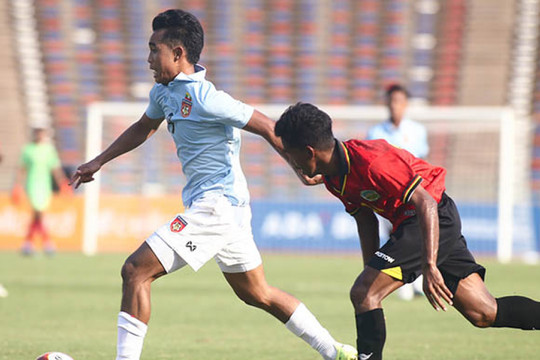 Trực tiếp bóng đá U22 Myanmar - U22 Timor Leste: Tận dụng sai lầm ghi bàn mở điểm (SEA Games)