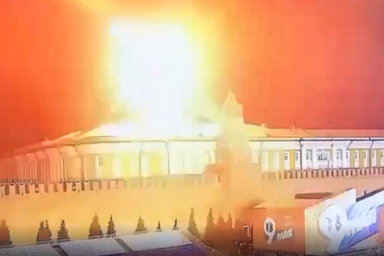 Video Nga thông báo Điện Kremlin bị tấn công