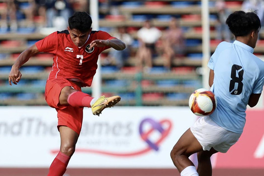 Trực tiếp bóng đá U22 Indonesia – U22 Myanmar: Phản công chớp nhoáng ghi bàn thứ 5 (SEA Games 32)