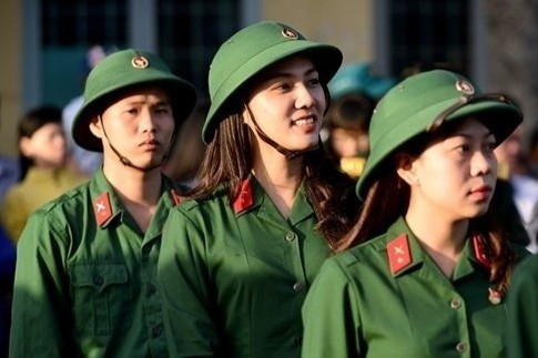 Những trường quân đội có tuyển nữ sinh