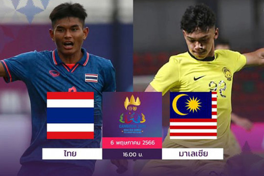 Trực tiếp bóng đá U22 Thái Lan - U22 Malaysia: "Voi chiến đấu mãnh hổ" đua vé bán kết (SEA Games 32)