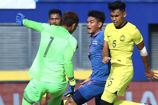 Trực tiếp bóng đá U22 Thái Lan - U22 Malaysia: Miệt mài tìm bàn mở tỉ số (SEA Games 32)