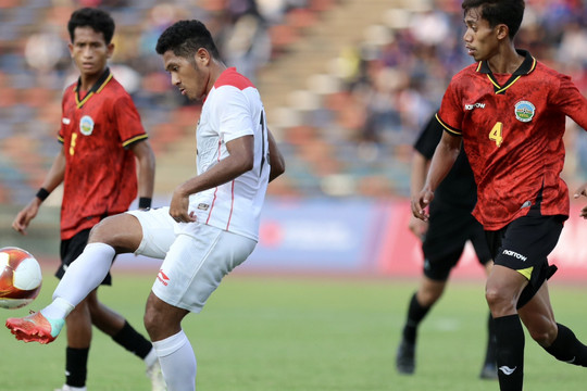 Trực tiếp bóng đá U22 Timor Leste - U22 Indonesia: Beckham suýt ghi bàn (SEA Games) (Hết giờ)