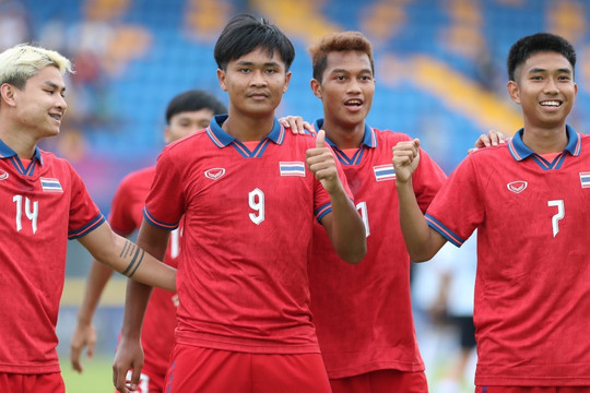 Video bóng đá U22 Lào - U22 Thái Lan: Phô diễn đẳng cấp, gây sức ép cho U22 Việt Nam (SEA Games 32)