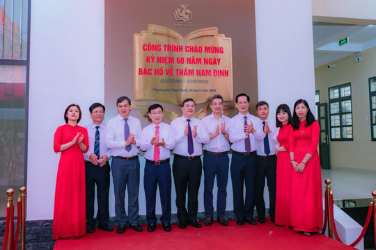 Nam Định khánh thành trường học nhân dịp 60 năm Bác Hồ về thăm