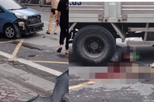 Hà Nội: Va chạm với ô tô do nữ tài xế cầm lái, 1 người tử vong