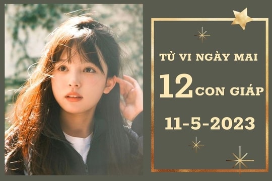Tử vi ngày mai của 12 con giáp 11/5/2023: Mùi tài lộc giảm sút, Tý sự nghiệp rộng mở