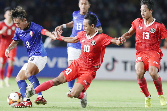 Video bóng đá U22 Campuchia - U22 Indonesia: Beckham tỏa sáng, rượt đuổi 3 bàn (SEA Games)