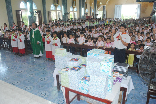 Toả sáng phong trào khuyến học tại các xứ đạo ở Thái Bình