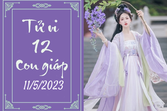 Tử vi hàng ngày 12 con giáp hôm nay 11/5/2023