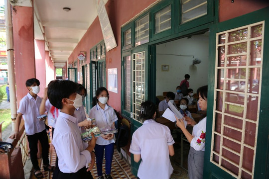 Quảng Trị tổ chức thi tuyển lớp 10 vào đầu tháng 6