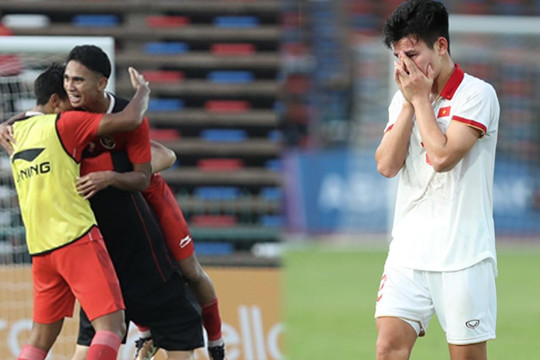 U22 Indonesia ăn mừng như vô địch SEA Games, U22 Việt Nam cay đắng rời sân