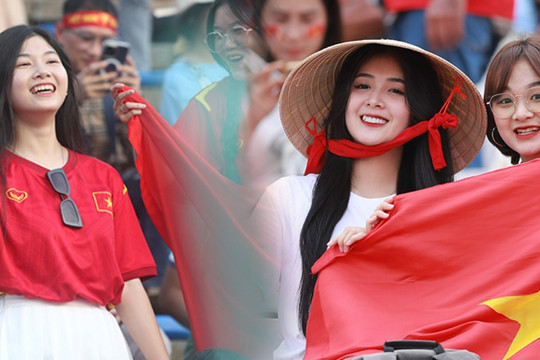 Fan nữ từ vỡ òa, ngây ngất đến lặng người sau trận U22 Việt Nam - U22 Indonesia