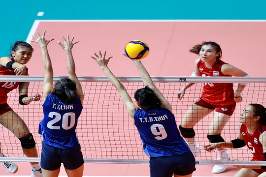 Trực tiếp bóng chuyền nữ Việt Nam - Thái Lan: Ngoạn mục set 2, set 3 căng thẳng (chung kết SEA Games)