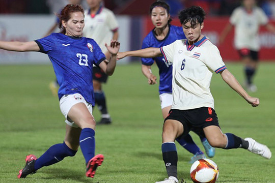 Trực tiếp bóng đá nữ Thái Lan - Campuchia: Ép sân nghẹt thở (SEA Games)