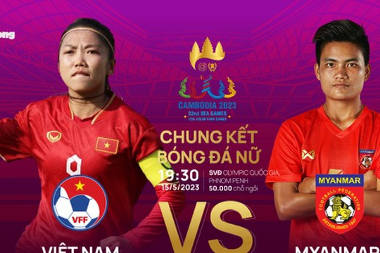 Chung kết bóng đá nữ SEA Games 32: Tương quan trước trận Việt Nam - Myanmar, 19h30 ngày 15/5