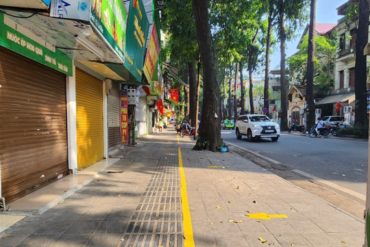 Cận cảnh loạt tuyến phố Hà Nội đề xuất cho thuê vỉa hè
