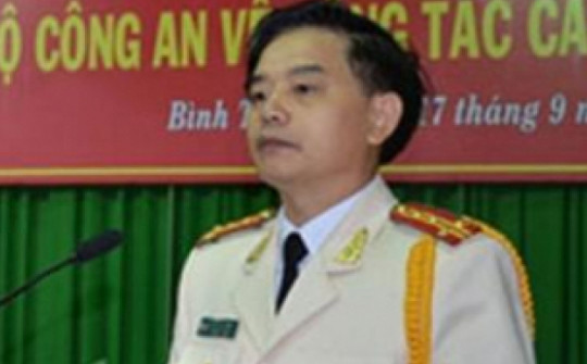 Phó Chánh Văn Phòng Cơ quan CSĐT Bộ Công an được phong hàm cấp tướng