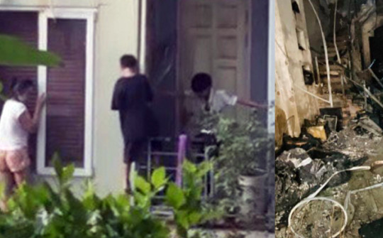 Vụ trèo ban công thoát khỏi căn nhà bốc cháy ở Hà Nội: 5 người thoát nạn nhờ bé trai