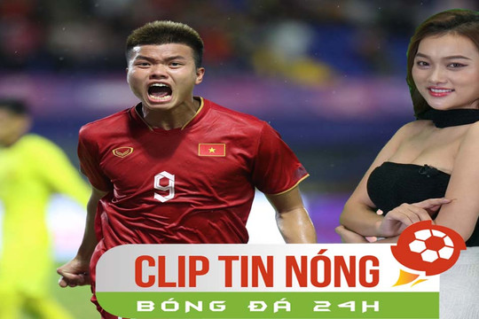 Văn Tùng đoạt Vua phá lưới SEA Games, sánh ngang 2 nhà vô địch Indonesia (Clip Tin nóng bóng đá 24H)