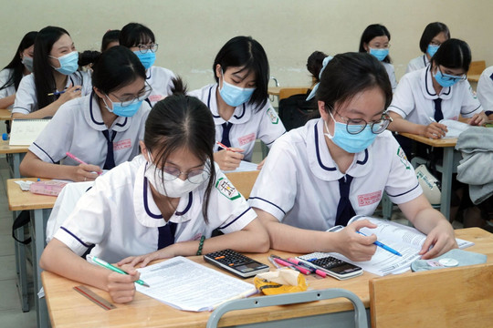 Hà Nội công bố số lượng học sinh đăng ký thi vào lớp 10