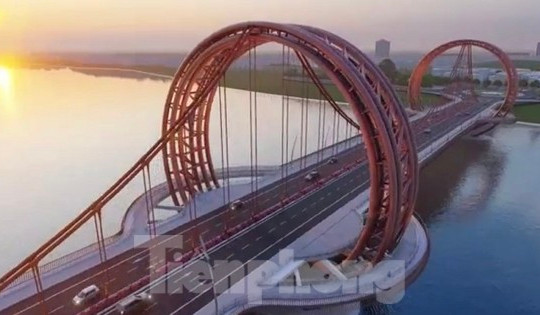 Ngắm thiết kế cây cầu 1.500 tỉ đồng sắp xây trên sông Trà Khúc