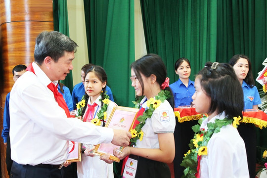 Bắc Ninh tuyên dương 133 thiếu niên, nhi đồng tiêu biểu