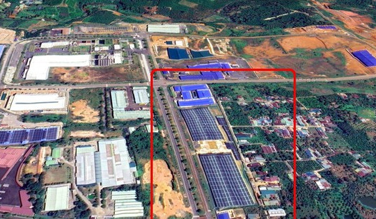 Điện lực Lâm Đồng nói gì về vụ ""Núp bóng" dự án trong KCN để sản xuất điện mặt trời không phép?"?