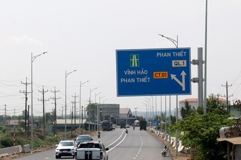 Cao tốc Vĩnh Hảo Phan Thiết chính thức đi vào hoạt động